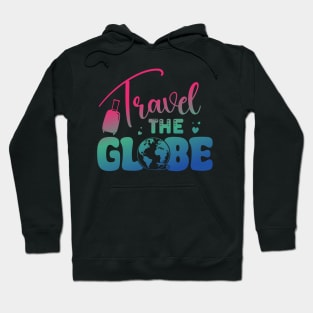 Travel The Globe Traveling Plane Trip Family Vacation Hoodie